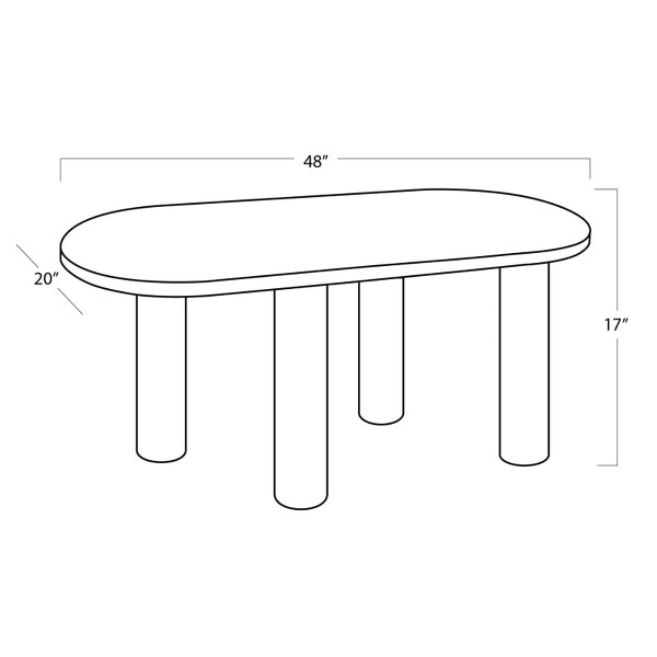 Gabrielle Marble Cocktail Table